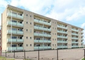 ビレッジハウス当成東1号棟の外観