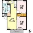 サン　エクセル　A棟の間取図