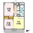 フジパレス皆生の間取図