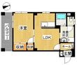 リバーコートBの間取図