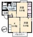 サングリーンA棟の間取図