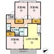 セジュールサバス E棟の間取図