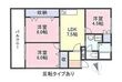 シャトー米子の間取図