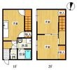 パープルの間取図