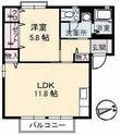 サングリーンB棟の間取図