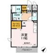 ルシードMの間取図