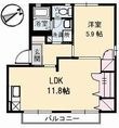 ディアスすぎ　A棟の間取図