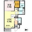 フォンテーヌ目久美の間取図