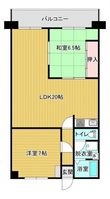 第一青葉マンションの間取図