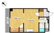 リバーコートBの間取図