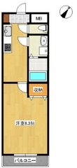 フェアリーコート博労町の間取図