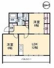 茜屋マンションの間取図
