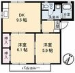 アーバンライフ西福原の間取図