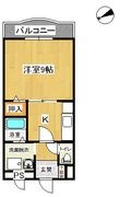 スカイマンションAの間取図
