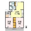 フジパレス新開の間取図