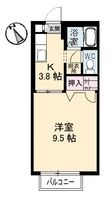 クリスタルの間取図