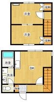 パープルの間取図