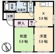 メゾン アイ ファミーユ A棟の間取図