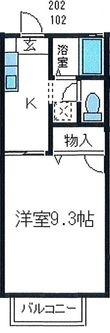 ギャバンの間取図