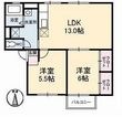 シティハイムソファレの間取図
