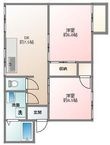 コーポセカンドMの間取図