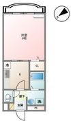 スカイマンションAの間取図