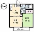 ラフォーレアダチの間取図