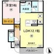 パーシモン駅南の間取図