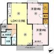 エアフォルクA棟の間取図