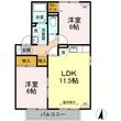 コンフォート Ⅱ棟の間取図