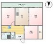 松浦マンションの間取図