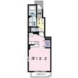 カーサ・アバンツァート Bの間取図
