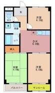 グリーンハイツの間取図