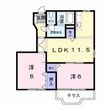 メゾンソレイユAの間取図