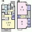 ベル ファミーユⅡ 3番館の間取図