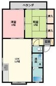 アゼリアコートCの間取図