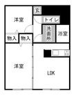 クレールプレイス佐野の間取図