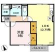 グレイスコーポBの間取図