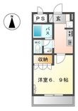 写真：レシェンテVI2階の間取図