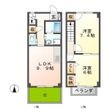 メゾンディアマンテの間取図