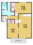 福岡市早良区有田5丁目の間取図