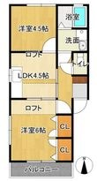 福岡市早良区有田1丁目の間取図