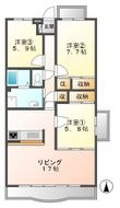 ツインプライム姫川の間取図