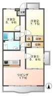ツインプライム姫川の間取図
