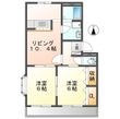 ラバーズハイム弐番館の間取図