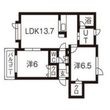 グランツの間取図
