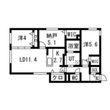 ARDER N11(アルディアN11)の間取図