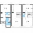 札幌市白石区菊水元町六条1丁目の間取図