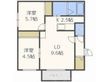 GRACIAS環状通の間取図