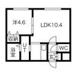 ボナールカノンN43の間取図